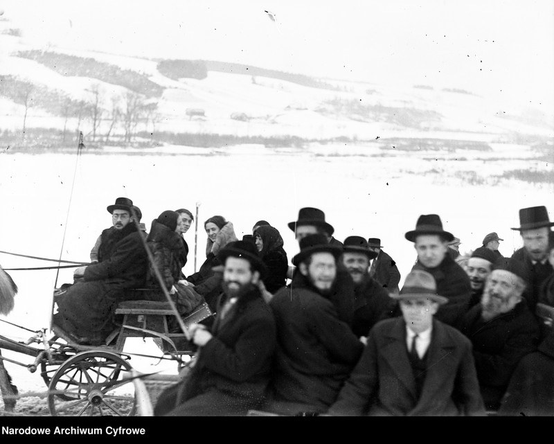 Bobowa wedding, March 1931, image 22 of 62