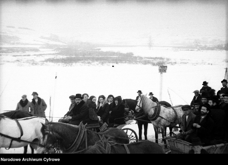 Bobowa wedding, March 1931, image 23 of 62