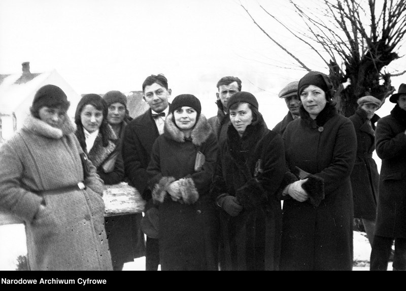 Bobowa wedding, March 1931, image 46 of 62