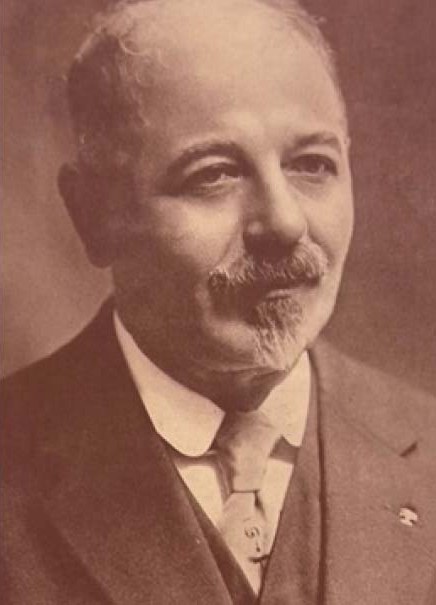 Portrait of Albert Kruger, superintendent of the Daughters of Jacob home